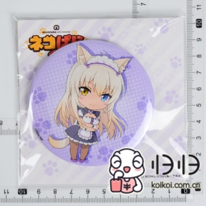 日本正版现货]nekopara 巧克力和香子兰 ネコぱら 徽章(t