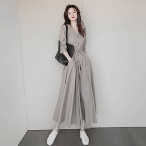 脚踝超长裙长袖175加长170高个子女生连衣裙套装蚊子同学爱吃蛋375