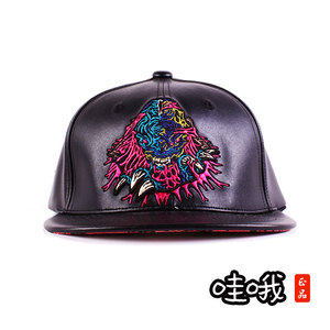 【哇哦正品】台湾潮牌pasogarbage皮帽鸭舌帽棒球帽嘻哈帽npc