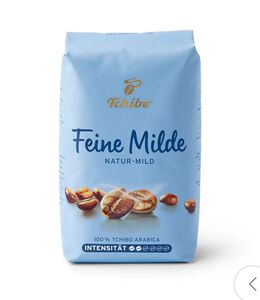 德国原装tchibo奇宝奇堡咖啡豆feine mild温和型 500g