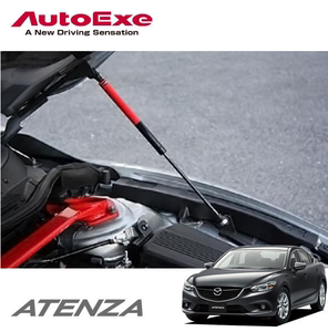 AUTOEXE 马自达阿特兹GJ 昂克赛拉MX5改装机盖液压杆发动机盖支撑