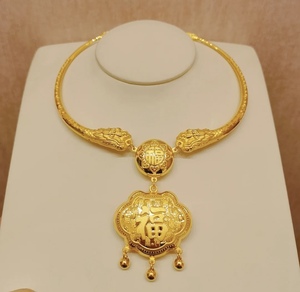 周大福宝宝项圈克减75足金999专柜正品电子保单积分齐全