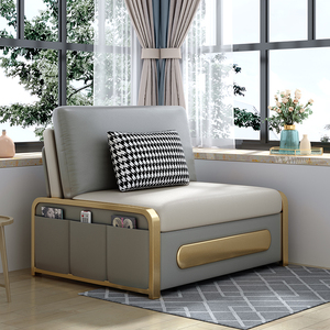 轻奢多功能沙发床小户型客厅阳台可折叠收纳两用单双人简约现代