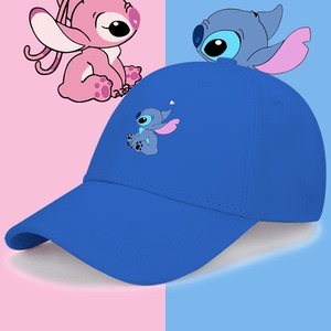 史迪仔史迪奇不一样的情侣装男女同款可定制帽子鸭舌帽休闲棒球帽