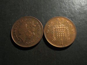 泉知天下现货英国1便士流通硬币 50枚袋 年份随机 km986 欧洲