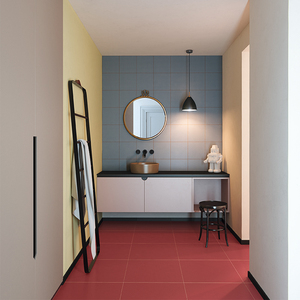 意大利进口vogue graph格拉芙几何线性瓷砖 红色蓝色地铁釉面砖