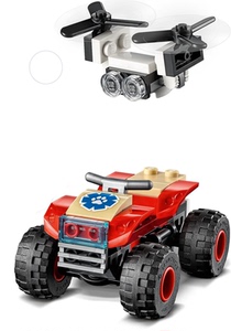 乐高lego 城市系列 60300 全新 杀肉 净载具 山地车