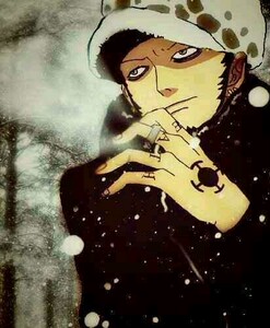 海贼王罗纹身贴套装七武海特拉法尔加 罗cos手指路飞onepiece防水