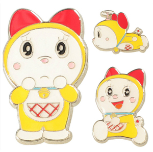 [日本] 哆啦a梦/机器猫 2019新款限定徽章胸针 哆啦美款