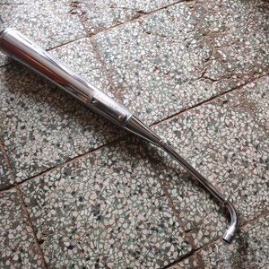 摩托车配件jym110福发f8弯梁车建设雅马哈js110消音器排气管烟筒