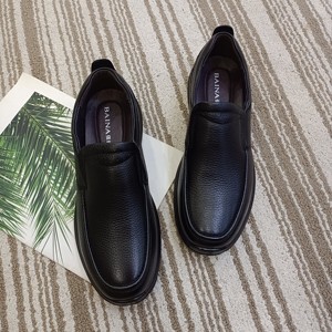 佰纳皮鞋男真皮