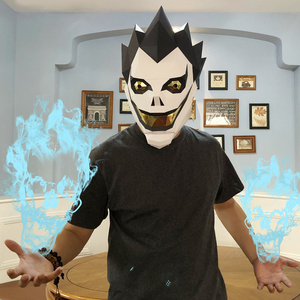 儿童节琉克搞笑纸模头套手工diy成人面具网红抖音表演拍摄道具cos