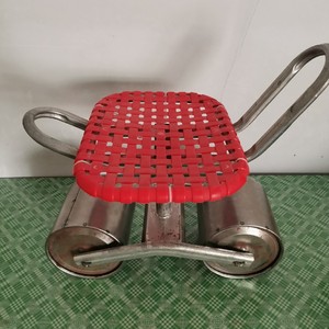 农用大棚移动采摘车 360度旋转懒汉凳二轮干活板凳升降懒人车包邮