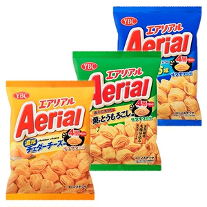 王囡囡同款现货日本零食YBC Aerial香浓芝士味薯片空心脆日本薯片