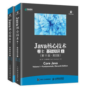 Java核心技术 卷I 基础知识 第11版 英文版 上下册9787115504920