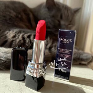 现货dior迪奥 2020秋冬新品丝绒蓝金口红 720 849 999 哑光滋润