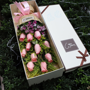 【11粉玫瑰礼盒】11粉玫瑰礼盒品牌,价格 - 阿里巴巴