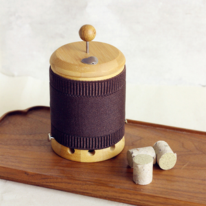 想想669淘宝楠竹隔姜灸隔盐灸隔蒜灸隔药灸艾灸罐随身灸艾灸盒家用