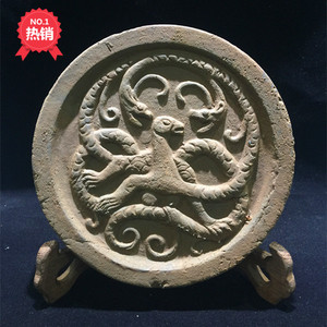 汉代,王莽玄武瓦当,特价66元包邮啦,喜欢的朋友欢迎进店选购