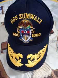 全新美军原品thecorp产usnavy海军ddg1000朱姆沃尔特驱逐舰棒球帽