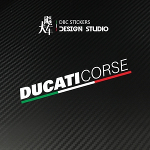 ducati corse 杜卡迪 848 899 1098摩托车贴纸 防水反光贴花 21