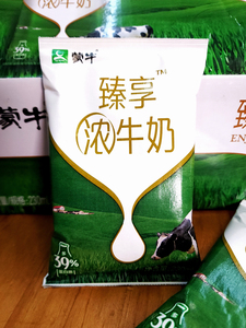 乐团 蒙牛臻享浓牛奶230ml*16包纯牛奶整箱无菌纸袋装早餐奶营养