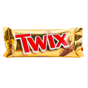 twix 50g玛氏特趣焦糖曲奇饼干巧克力棒夹心巧克力朱古力条