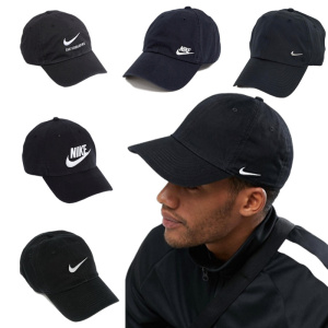 nike heritage 耐克 侧面logo字母刺绣男士棒球帽旅行帽鸭舌帽