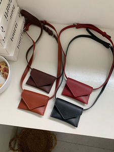 mini腰包韩国网红精致时尚迷你方包穿皮带装饰腰间挂包多色小卡包