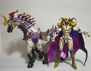 bring arts ba 最终幻想 召唤兽 奥丁 斯莱普尼斯 日版手办 战马