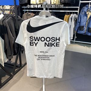 Nike耐克大勾子SWOOSH OW风格男子圆领短袖T恤DZ2882-010/100/405
