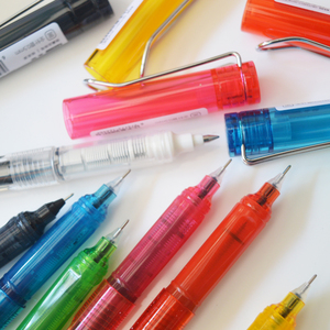 直液式换墨囊走珠笔3.4mm口径国标通用墨囊钢笔式水性中性笔针管