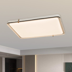 星光一百家居淘宝安居宝照明灯具 正方形led吸顶灯简约现代北欧客厅