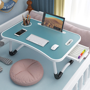 电脑桌床上懒人书桌简约卧室折叠桌学生宿舍神器写字桌上铺小桌子