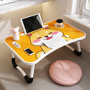 床上小桌子可折叠卡通女生宿舍电脑桌书桌懒人学习桌学生写字桌子