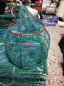鱼笼虾笼小笼子篓子钓鱼笼加固加厚手工笼
