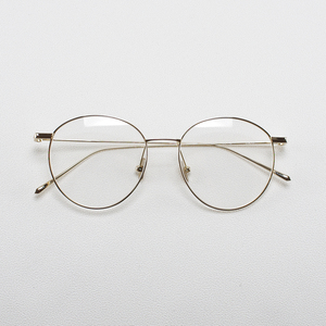 斯文败类眼镜金丝复古