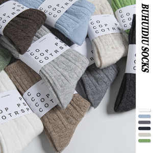 毛线袜子女冬厚加厚