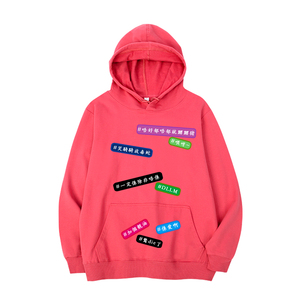 张敬轩同款卫衣hashtag新款演唱会周边应援服长袖套头连帽定做diy