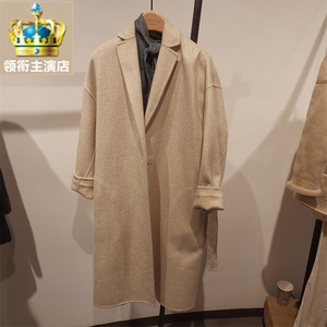 例外 女装国内专柜正品2021年秋冬季羊绒外套a120-q1m01-31 26990