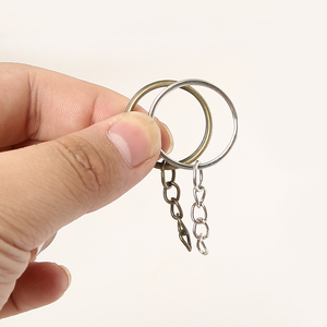 口金配套25cm钥匙圈挂圈钥匙扣玩偶用挂件diy饰品配件