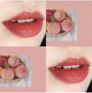 西柚色 现货 娇兰kisskiss亲亲唇膏口红344号 1.4g中样 杨洋色