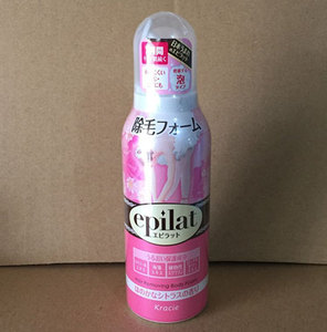 现货 日本kracie 嘉娜宝 epilat 温和滋润泡沫摩丝脱毛膏120g