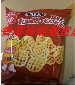 香港澳门超市食品珍珍牛仔片38克零食薯片