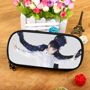 王俊凯 大容量 笔袋 铅笔盒 文具盒 化妆包 化妆袋 可定制定做