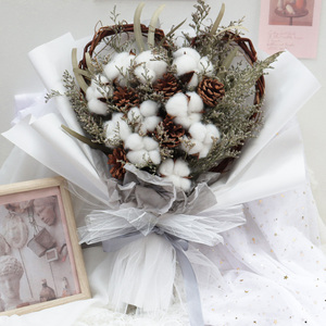 木棉花干花束礼盒ins网红鬼怪毕业拍照生日七夕礼物送男友送闺蜜
