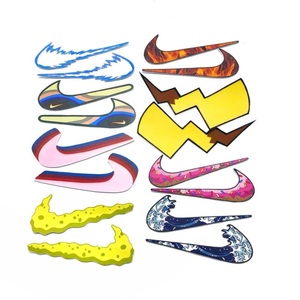 nike魔术贴标耐克空军一号forceair1勾换像素自制适配换钩配件af1