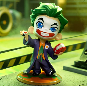POPMART泡泡玛特dc小小正义联盟系列盲盒手办小丑闪电侠超人蝙蝠