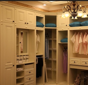 济南厂家定做大亚实木颗粒板 禾香板整体衣柜 衣帽间 全屋定制