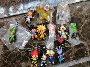 万代扭蛋龙珠z超udm 孙悟空饭 贝吉塔沙鲁特兰克斯 黄金大猿挂件